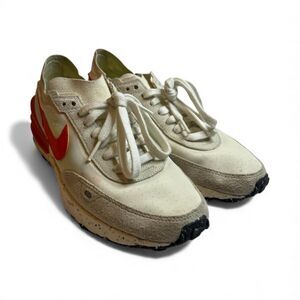 Nike Women's White and Cream Trainers size 8.5